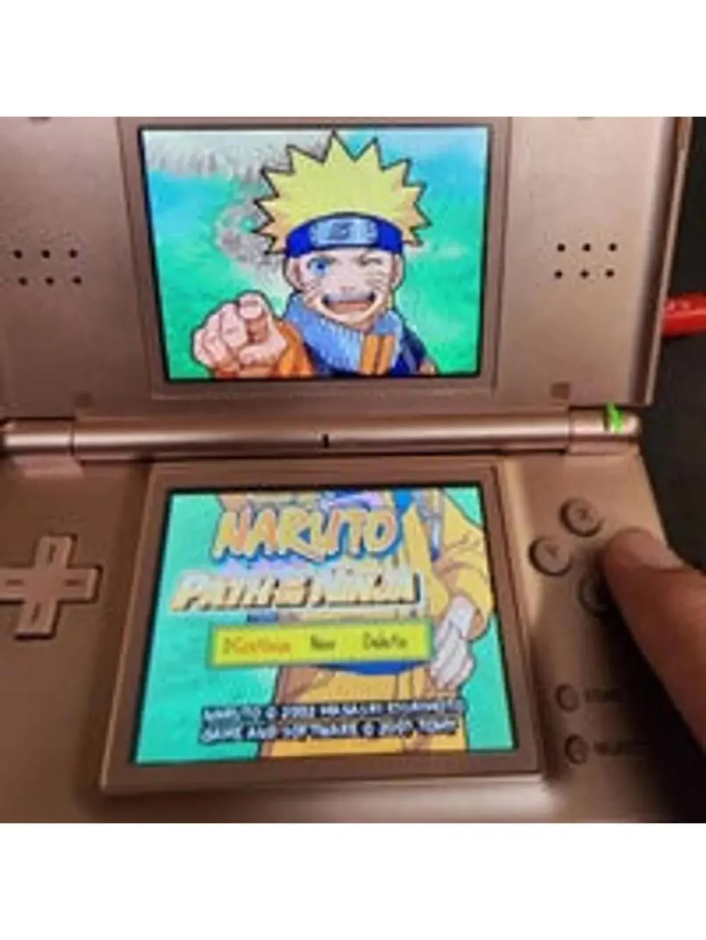 Naruto Shippuden Nintendo DS Games Lot of 2 Path of the Ninja & Ninja Council 4